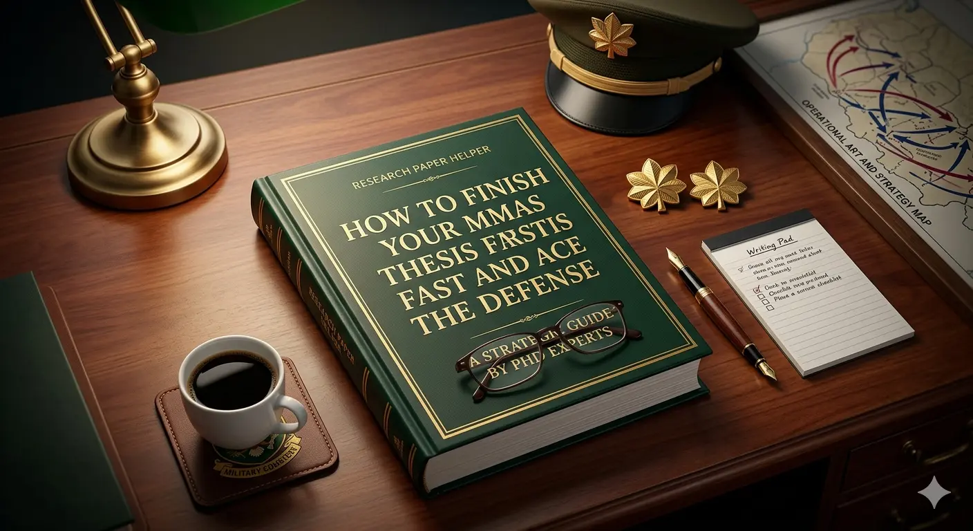 How to Finish Your MMAS Thesis Fast and Ace the Defense